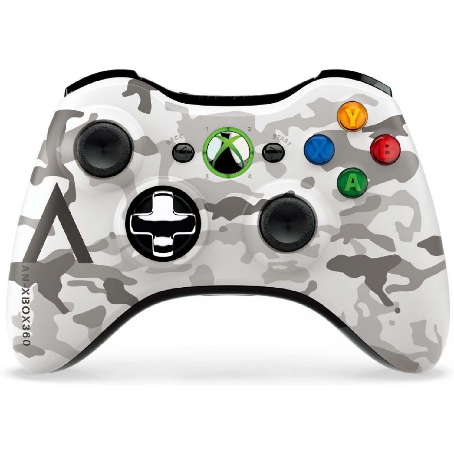 Xbox 360 Wireless Controller Arctic Camouflage