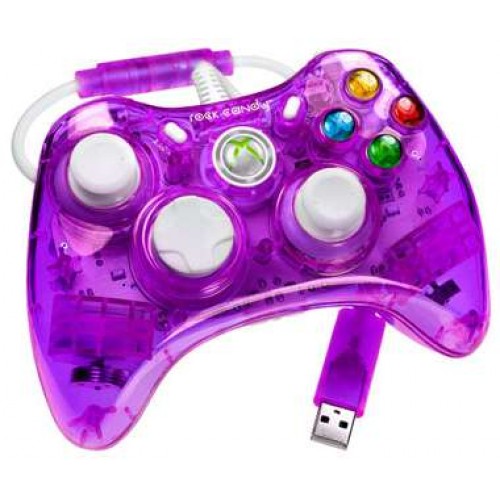 Xbox 360 Rock Candy Purple Controller Vezetékes - Xbox 360 Kiegészítők