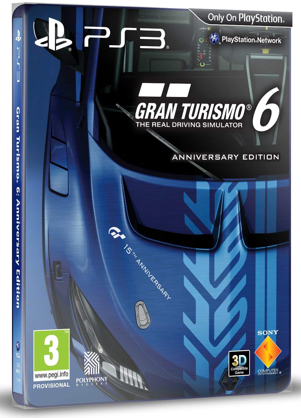 Gran Turismo 6 Anniversary Edition Steelbook