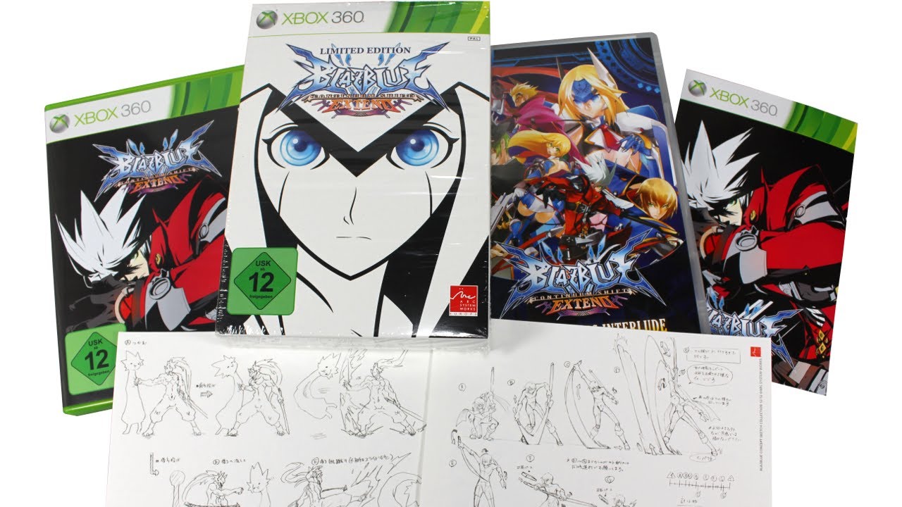 Blazblue Continuun Shift Extend Limited Edition