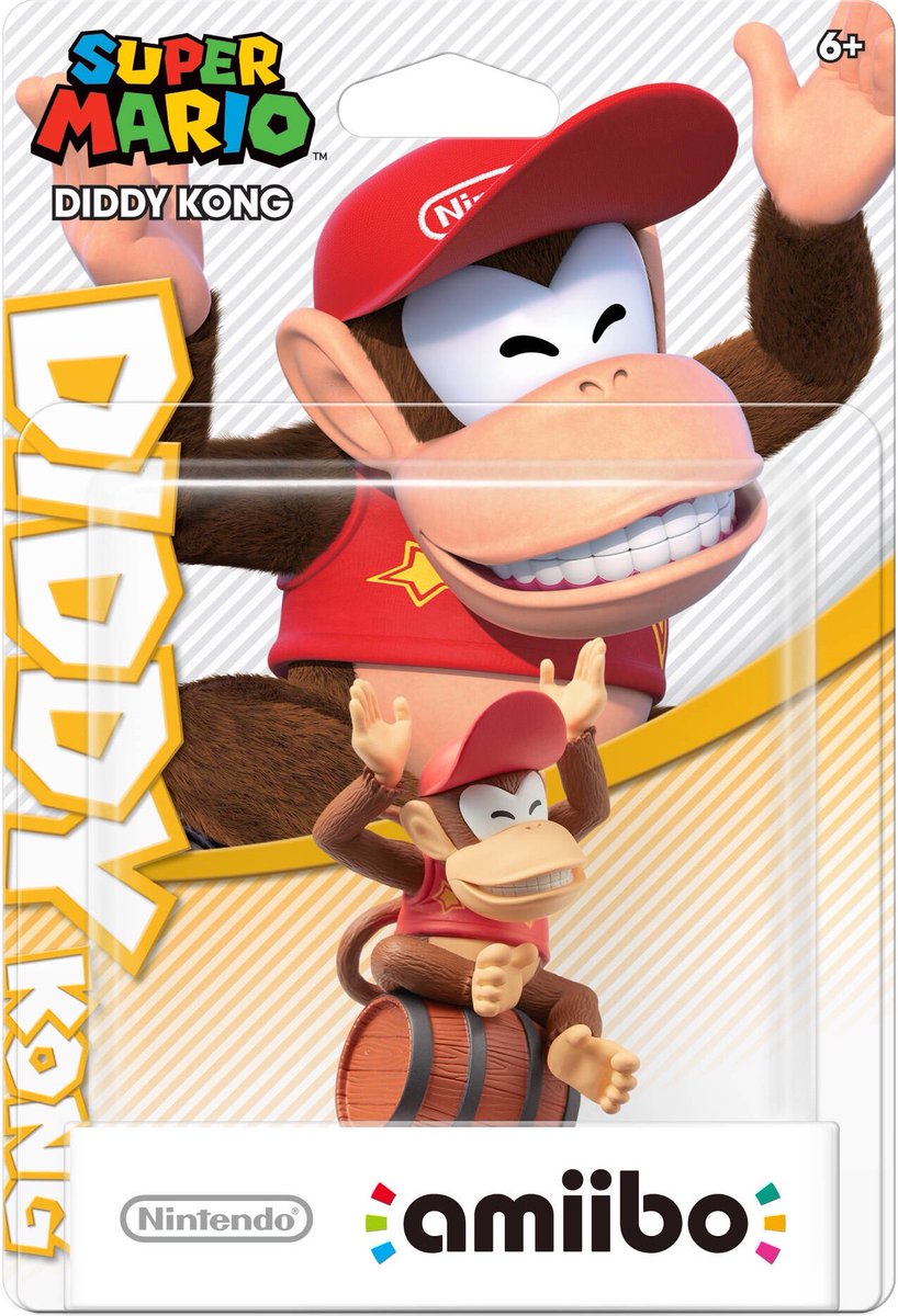 Diddy Kong Amiibo Super Mario