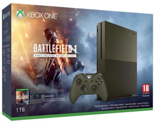 Microsoft Xbox One S 1TB Limited Battlefield Edition