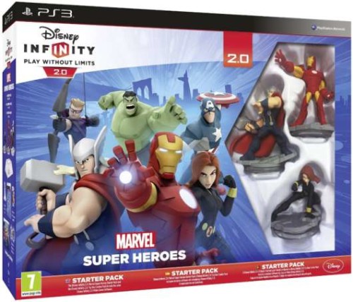 Disney Infinity 2.0 Marvel Super Heroes Starter Pack