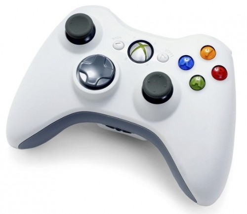 Microsoft Xbox 360 Wireless Controller (fehér)