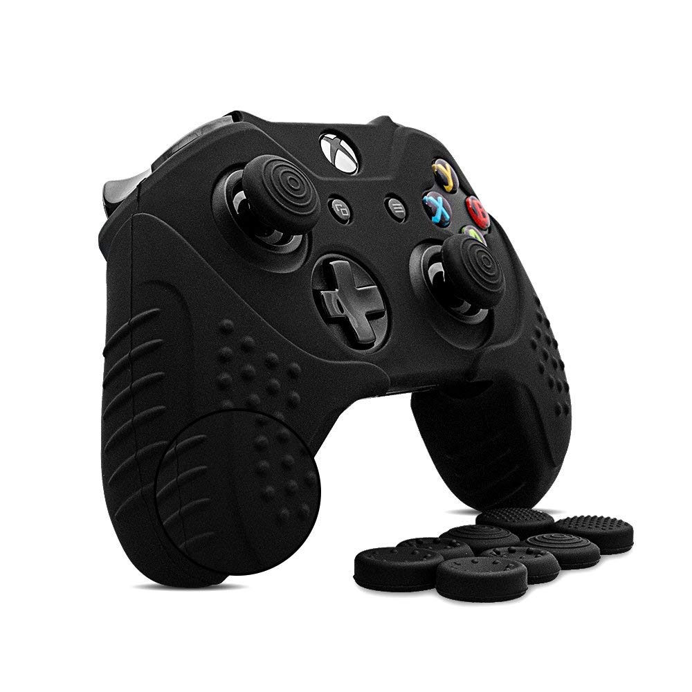 Silicone Controller Skin for Xbox One (fekete)
