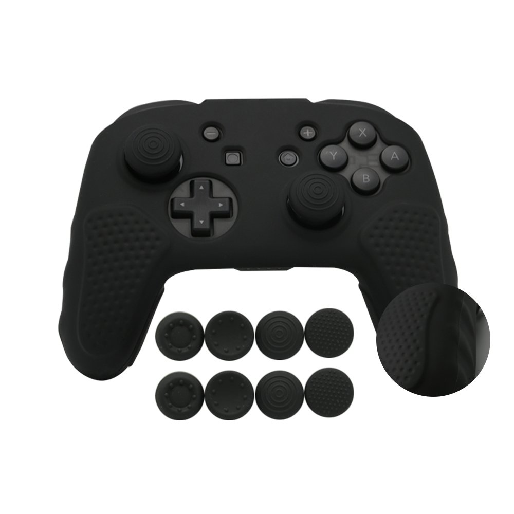 Silicone controller skin switch pro (Fekete)