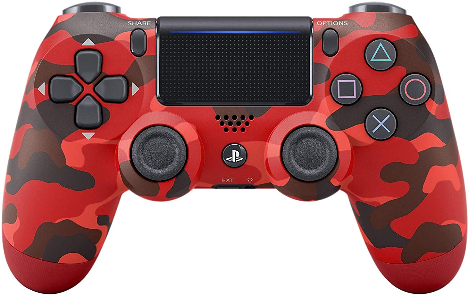 Sony PlayStation 4 Dualshock 4 Wireless Controller Red Camo