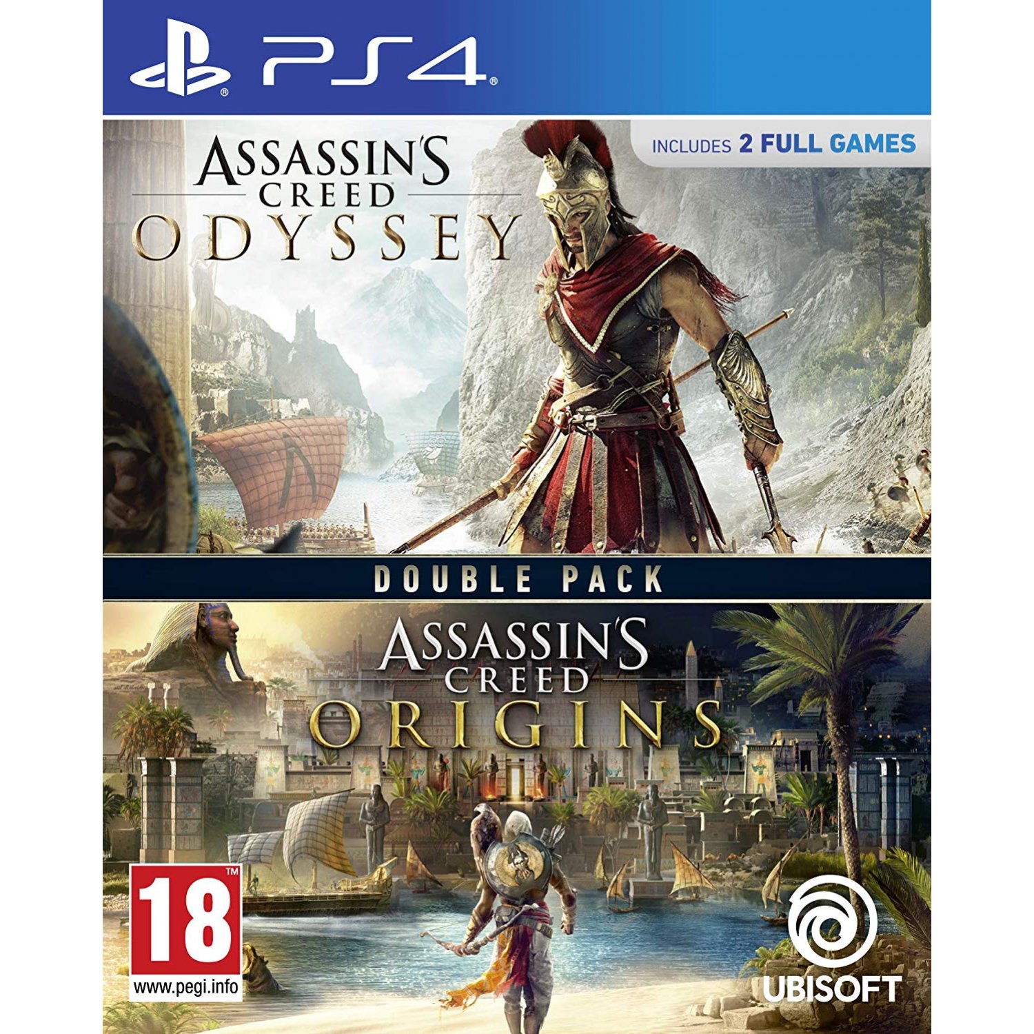 Assassins Creed Odyssey And Origins Double Pack