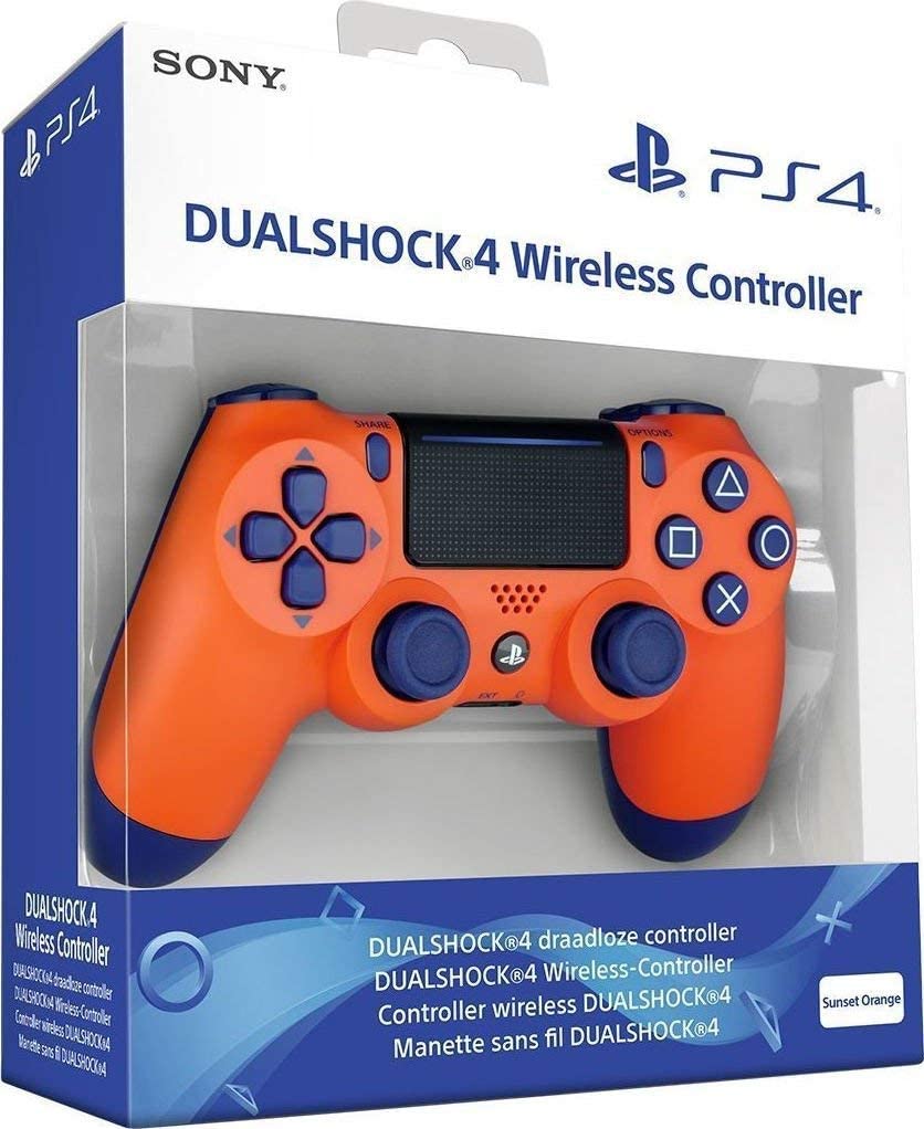 DualShock 4 V2 Wireless Controller Sunset Orange