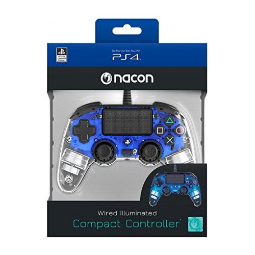 Nacon Wired Compact Controller (Illuminated) - PlayStation 4 Kontrollerek