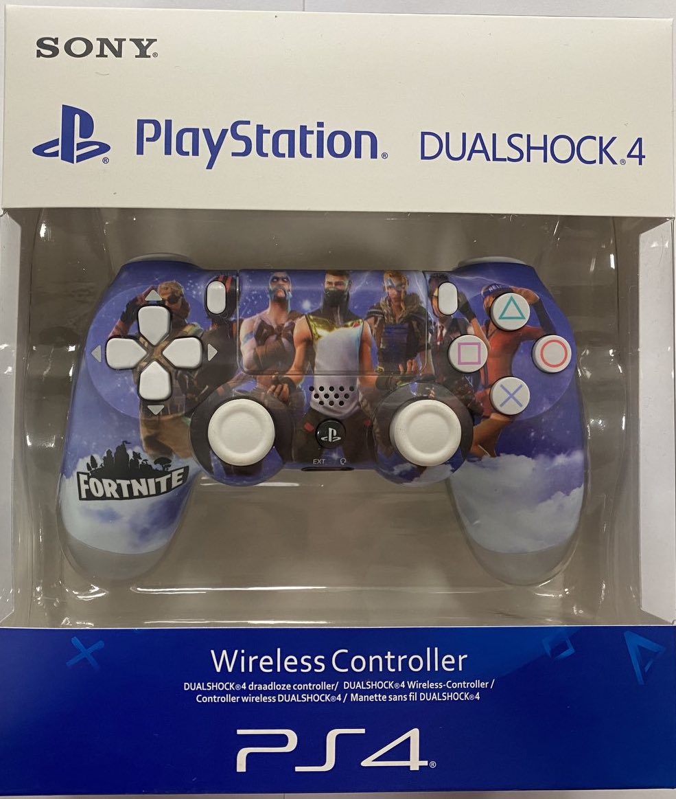 Dualshock 4 V2 Wireless Controller (Custom Fortnite) - PlayStation 4 Kontrollerek