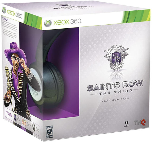  Saints Row The Third Platinum Pack