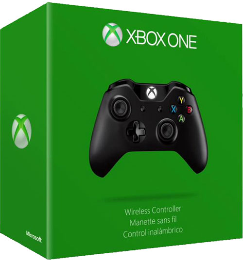 Microsoft Xbox One Wireless Controller  (Fat Fekete)
