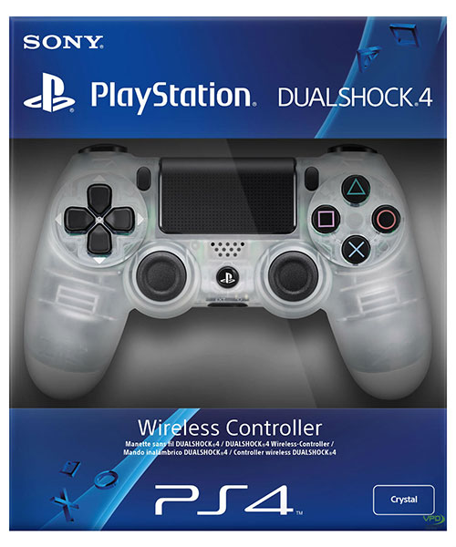 Sony Playstation 4 Dualshock 4 Wireless Controller Crystal 